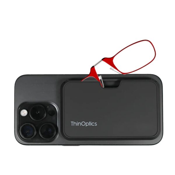 חדש! Thinoptics - משקפי קריאה עם נרתיק לסמארטפון ®MagSafe
