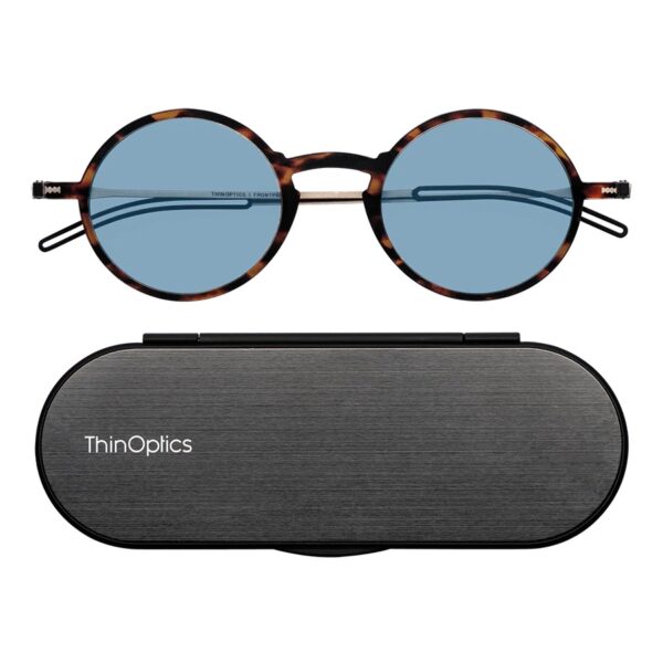 Frontpage Manhattan - משקפיי קריאה דקיקים למחשב ונרתיק מילנו Thinoptics