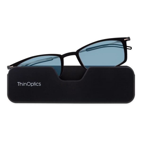 Thinoptics – Brooklyn Blue Light Blocker Glasses + Connect Case